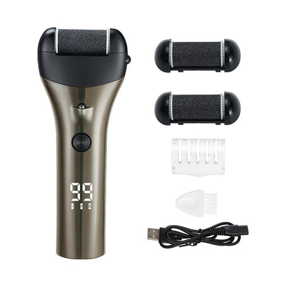 Digital Display The Third Gear Speed Control Electric Foot Grinder Peeling