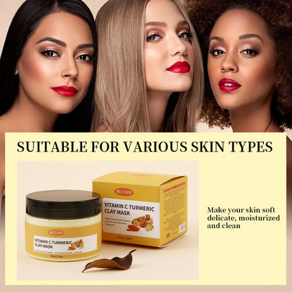 Turmeric Vitamin C Exfoliating Pore Deep Cleansing And Hydrating Smear Mask
