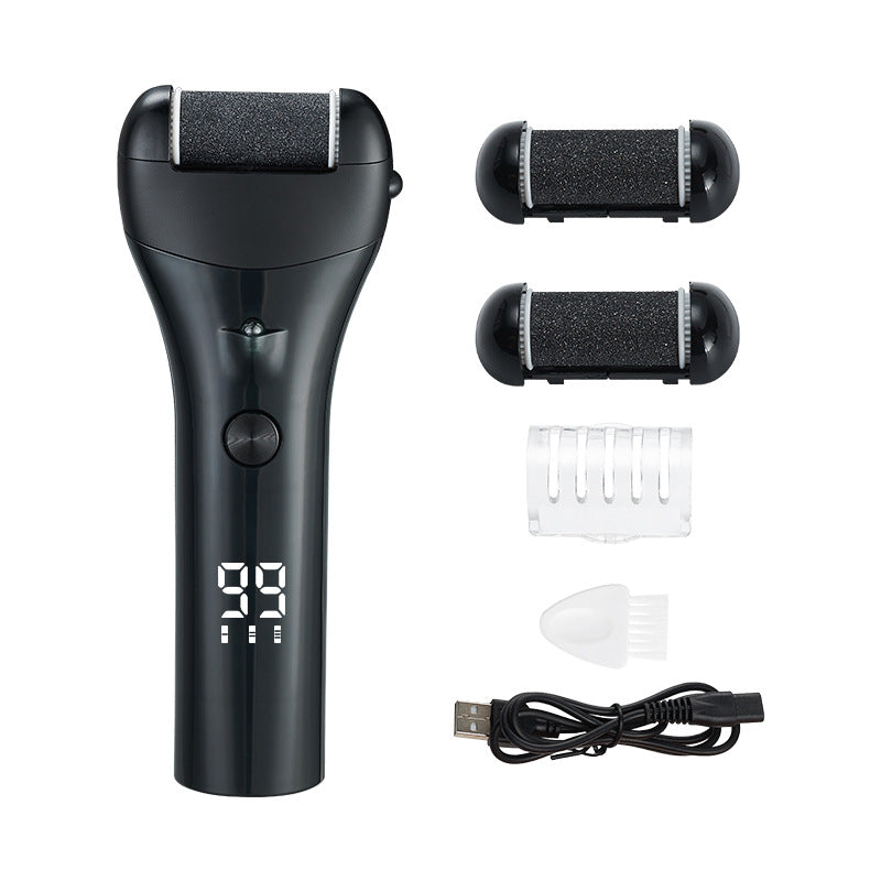 Digital Display The Third Gear Speed Control Electric Foot Grinder Peeling